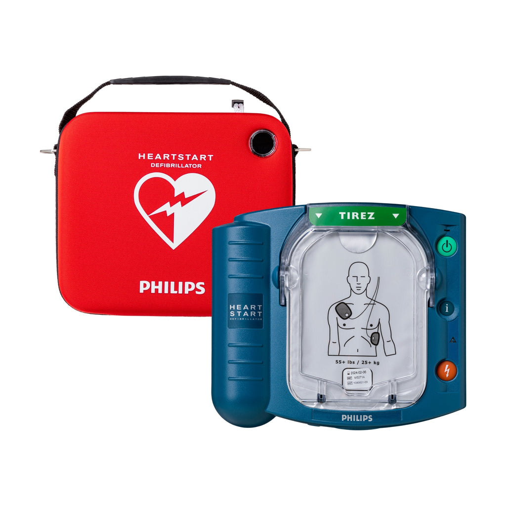 Pack complet défibrillateur Philips HS1 avec housse de transport