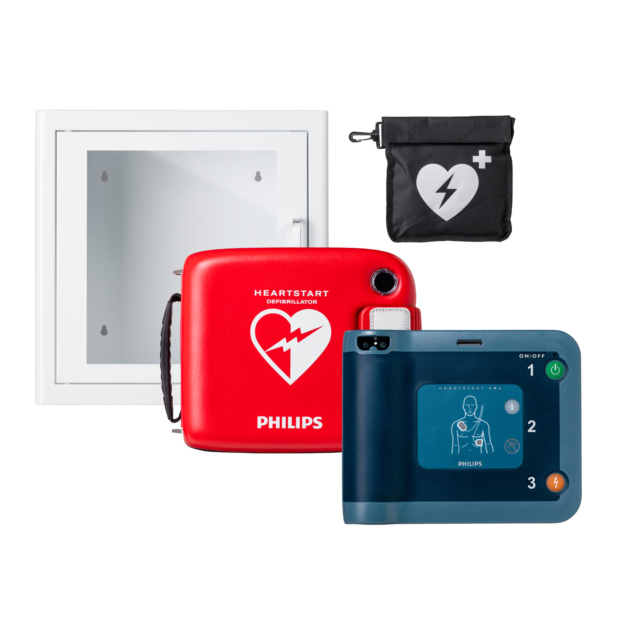 Komplett paket Philips FRx – Hjärstartare med vit insida