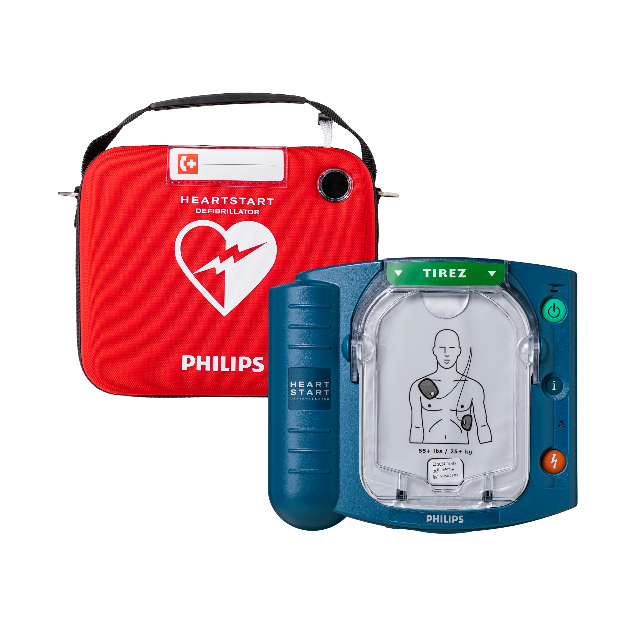Komplett Philips HS1-paket med skyddsfodral