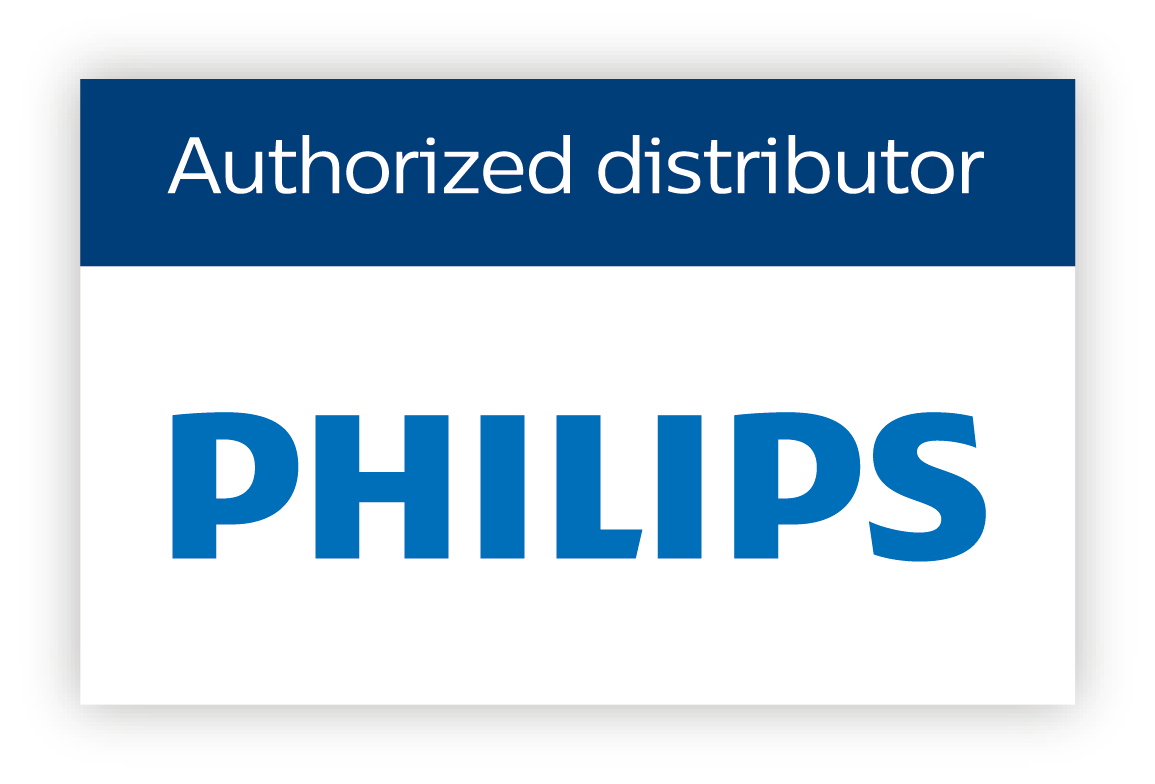 Distributeur officiel Philips - Label autorisé