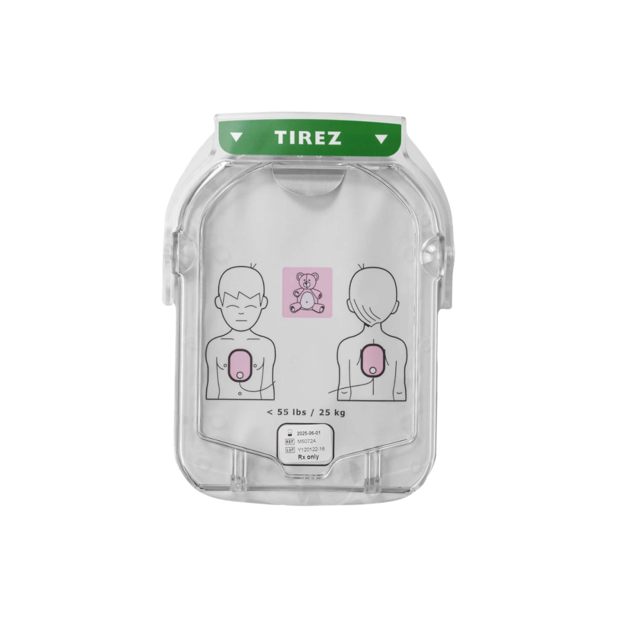 Électrodes pédiatriques Philips HS1 pour enfants - M5072A