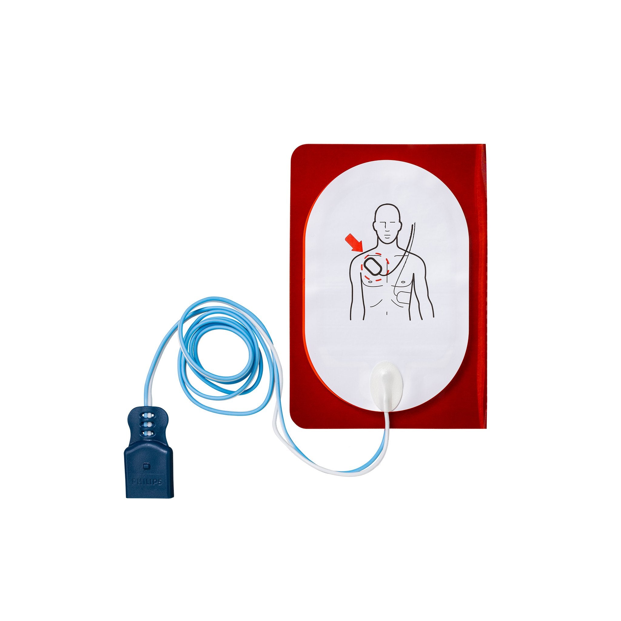 Électrodes pour défibrillateur Philips FR2